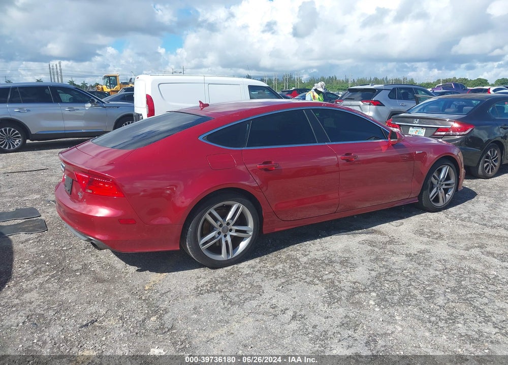 2013 AUDI A7 3.0T PREMIUM VIN: WAU2GAFC2DN027881