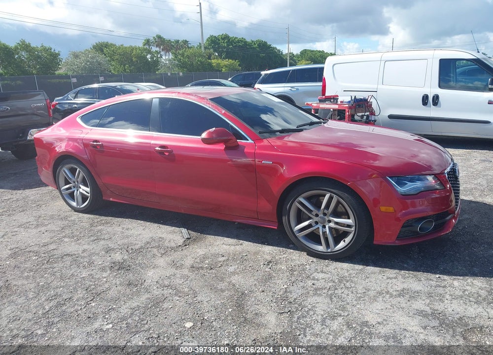 2013 AUDI A7 3.0T PREMIUM VIN: WAU2GAFC2DN027881