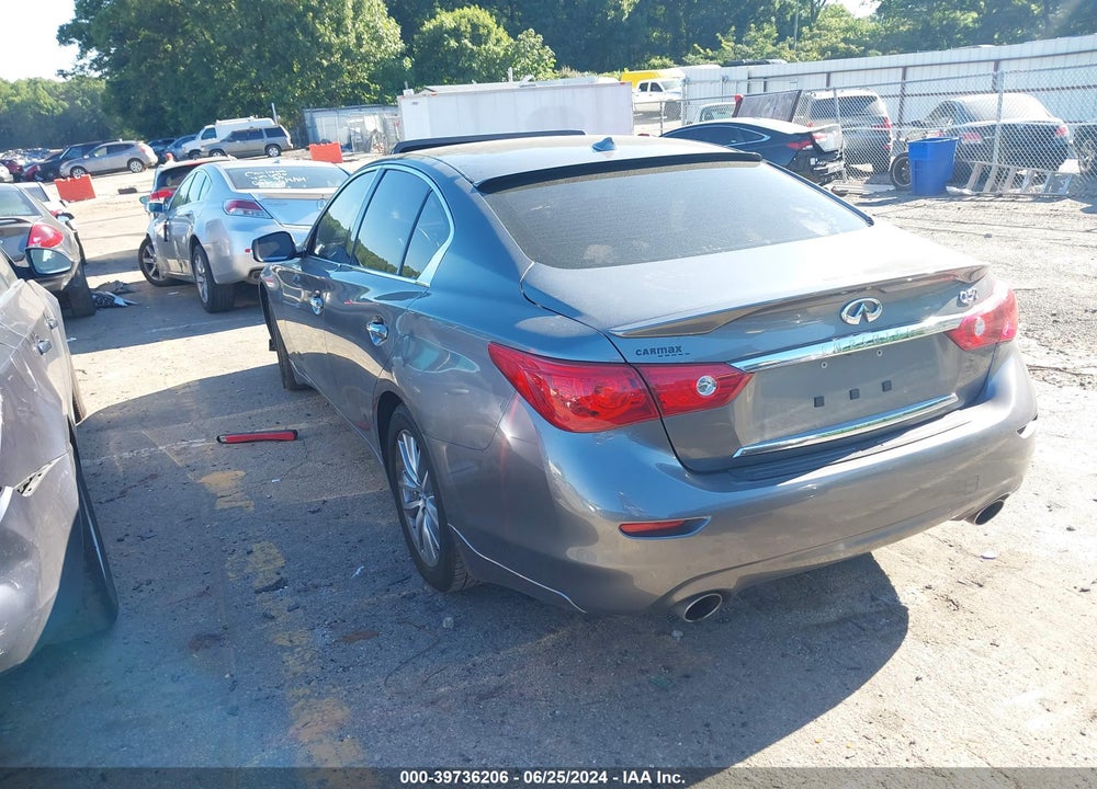 2015 INFINITI Q50 PREMIUM VIN: JN1BV7AP9FM355168