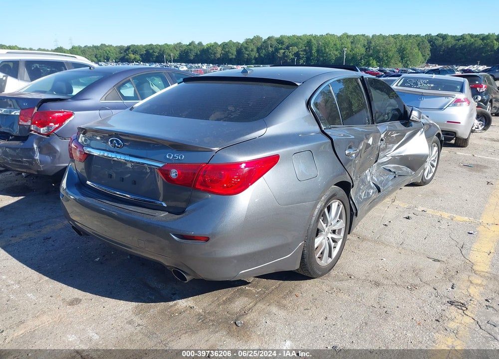 2015 INFINITI Q50 PREMIUM VIN: JN1BV7AP9FM355168