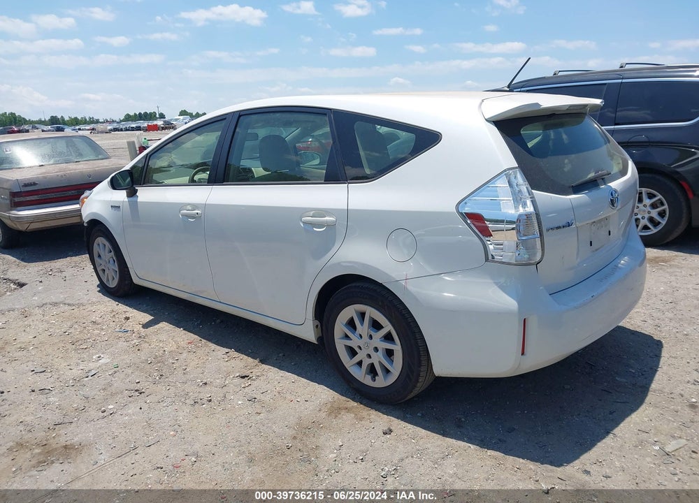 2012 TOYOTA PRIUS V THREE VIN: JTDZN3EU3C3094013