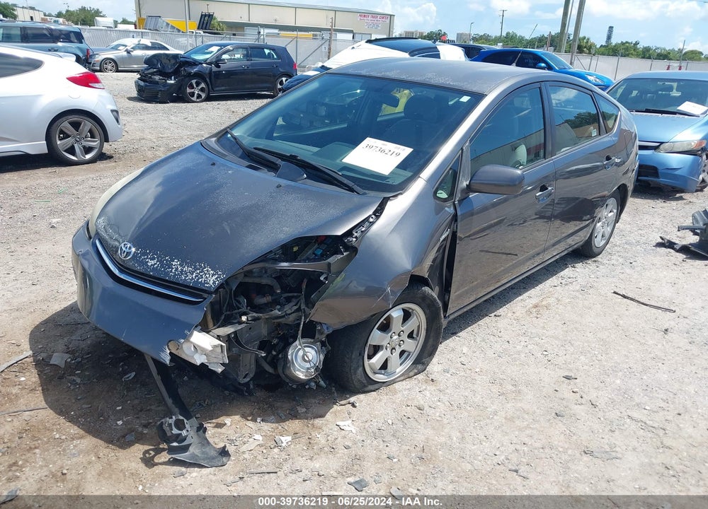 2008 TOYOTA PRIUS VIN: JTDKB20U983443582