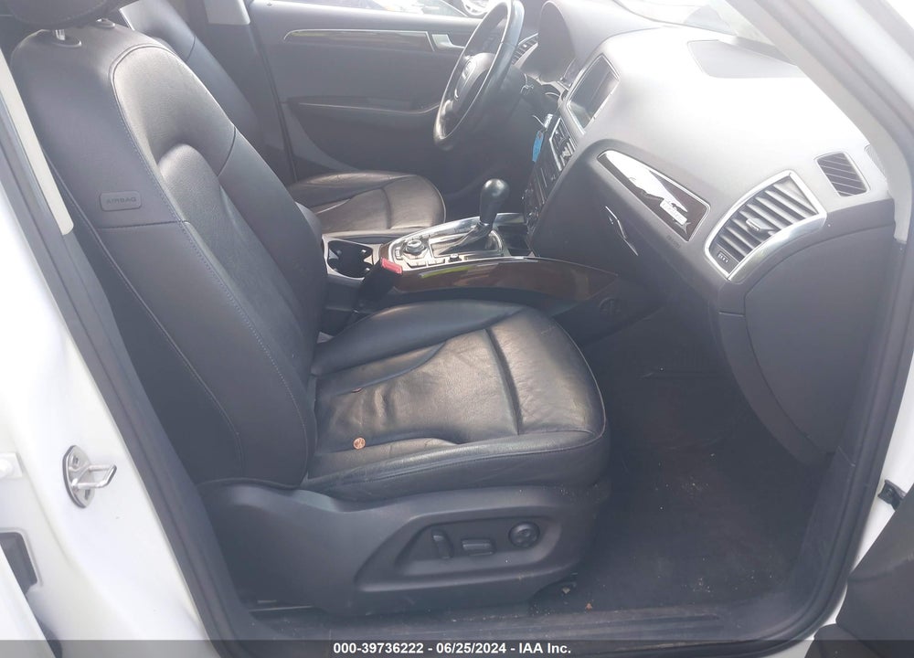 2012 AUDI Q5 2.0T PREMIUM VIN: WA1LFAFP6CA124479