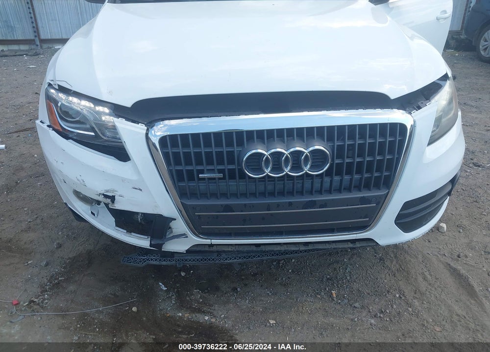 2012 AUDI Q5 2.0T PREMIUM VIN: WA1LFAFP6CA124479
