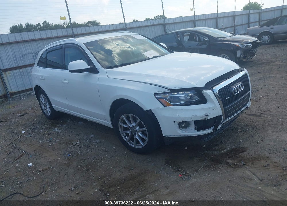 2012 AUDI Q5 2.0T PREMIUM VIN: WA1LFAFP6CA124479