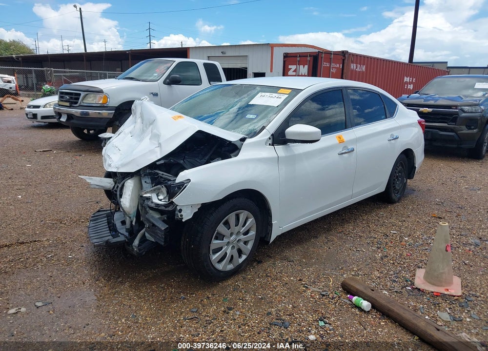 2019 NISSAN SENTRA S VIN: 3N1AB7AP8KY328233