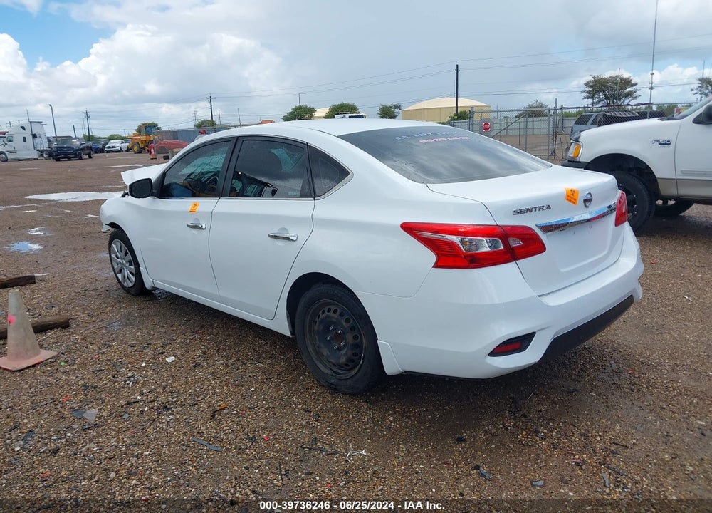 2019 NISSAN SENTRA S VIN: 3N1AB7AP8KY328233