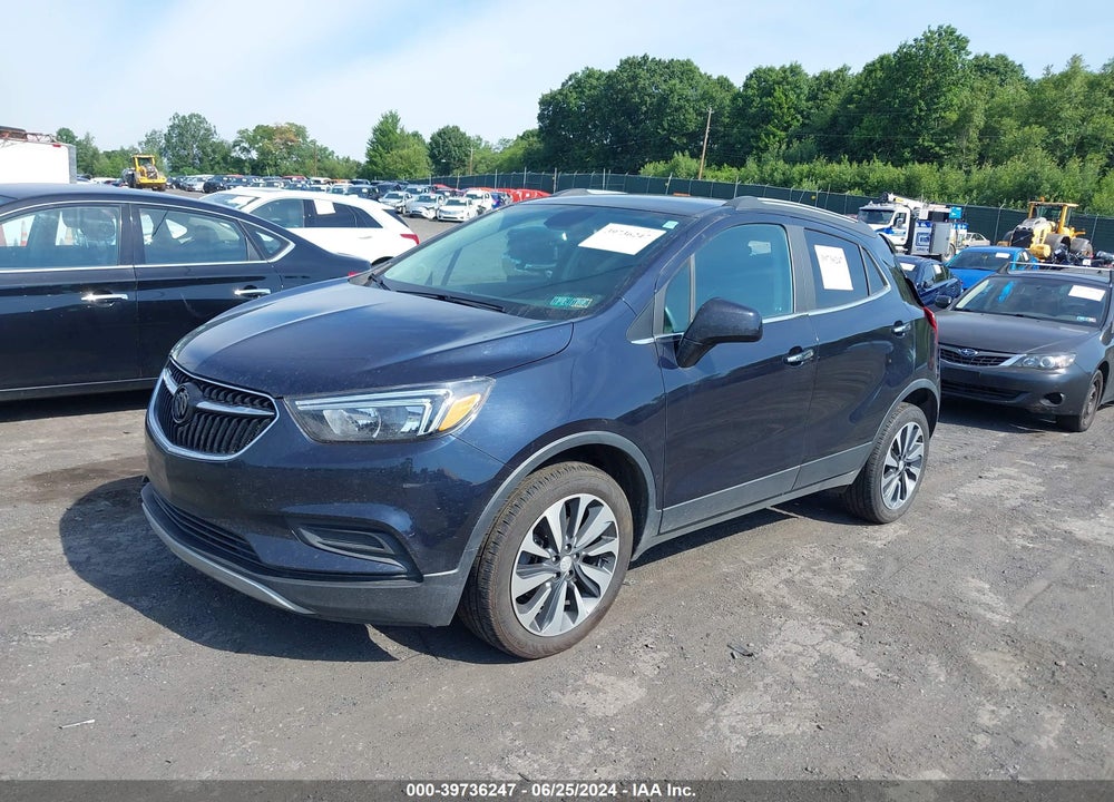 2022 BUICK ENCORE AWD PREFERRED VIN: KL4CJESM0NB557097