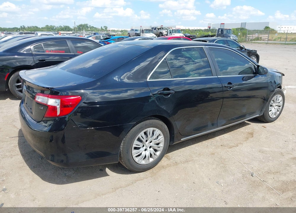 2012 TOYOTA CAMRY LE VIN: 4T4BF1FK2CR250425
