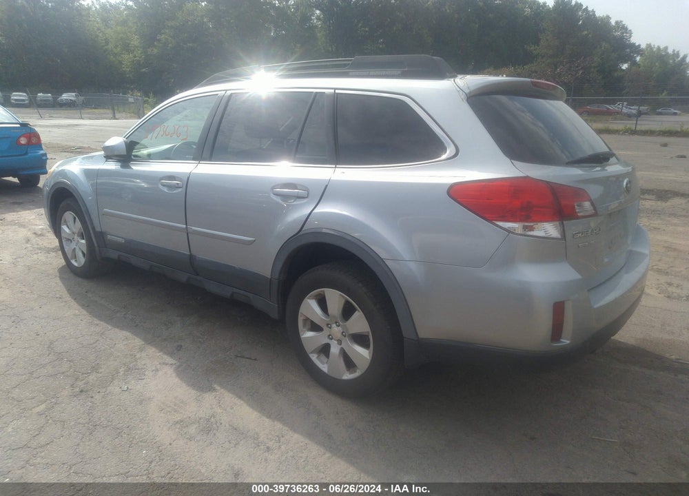 2012 SUBARU OUTBACK 2.5I PREMIUM VIN: 4S4BRBCC6C1226960
