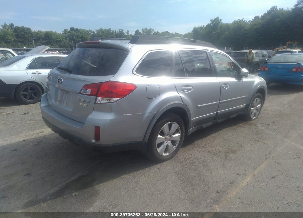 2012 SUBARU OUTBACK 2.5I PREMIUM VIN: 4S4BRBCC6C1226960