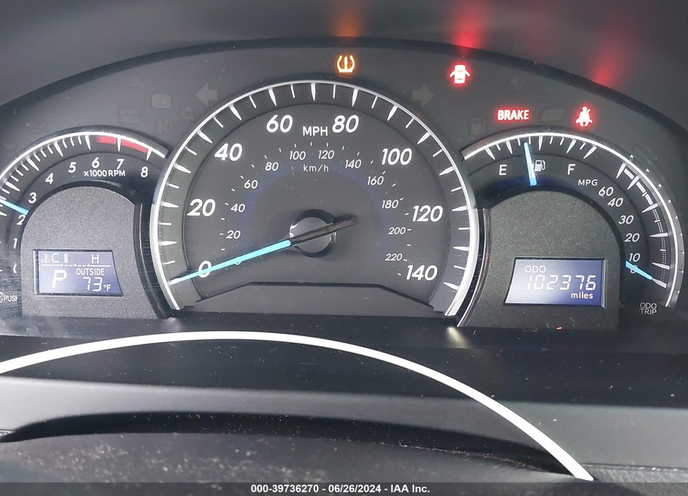 2014 TOYOTA CAMRY XLE VIN: 4T4BF1FK8ER388845