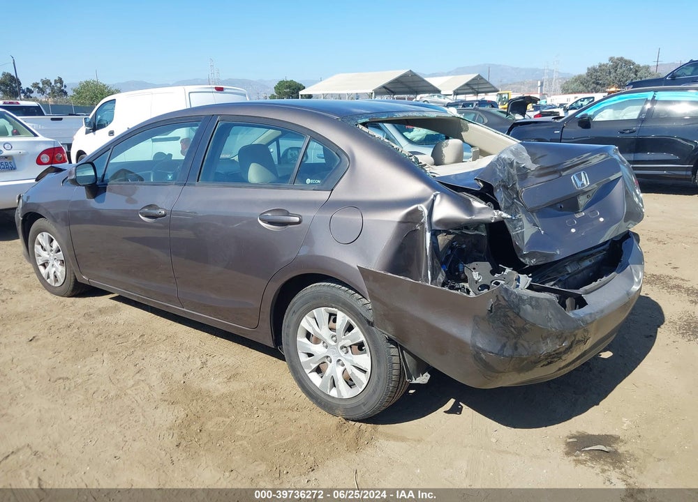 2012 HONDA CIVIC LX VIN: 2HGFB2F56CH554230