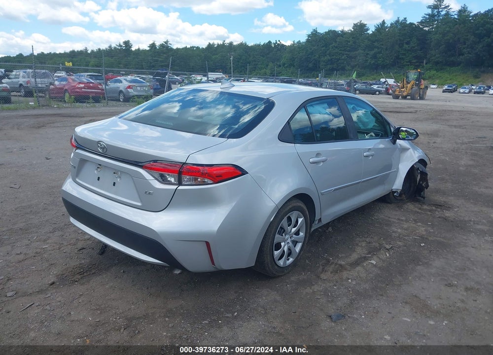 2022 TOYOTA COROLLA LE VIN: 5YFEPMAE9NP301771