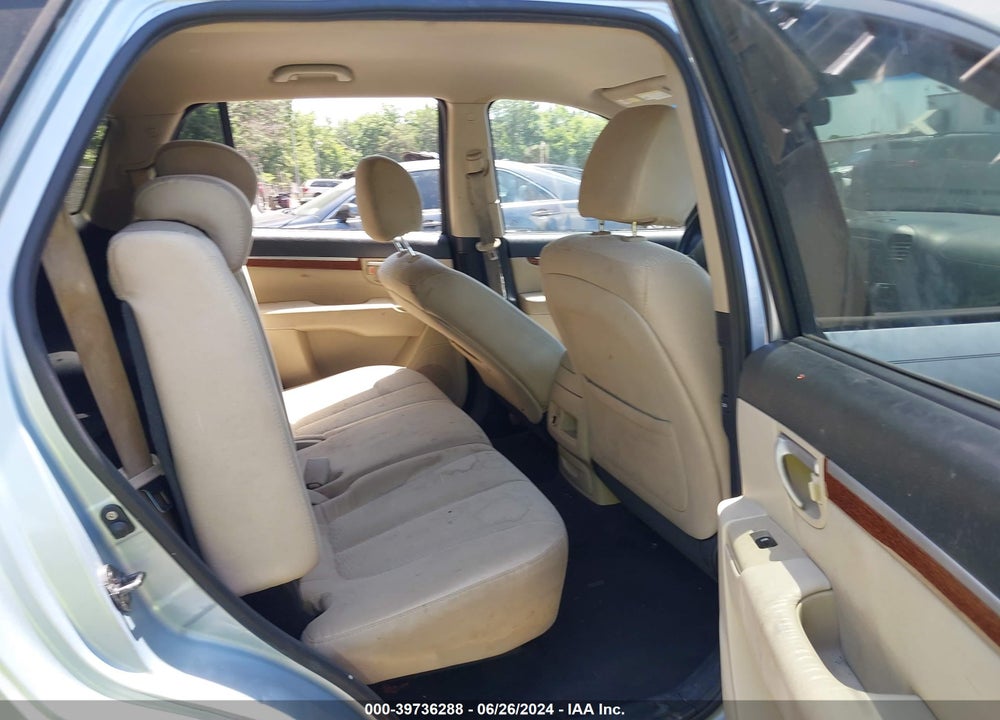 2008 HYUNDAI SANTA FE GLS VIN: 5NMSG13D08H155796