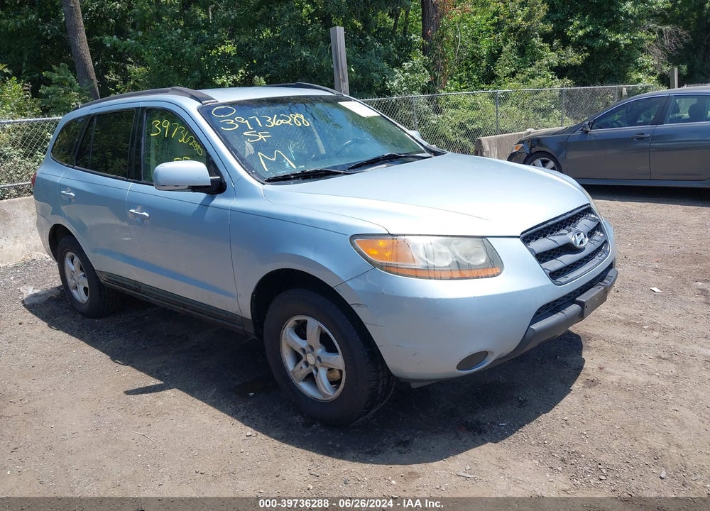 2008 HYUNDAI SANTA FE GLS VIN: 5NMSG13D08H155796