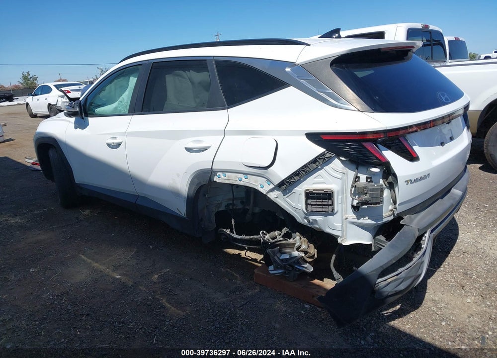 2022 HYUNDAI TUCSON SEL VIN: 5NMJBCAE8NH122350