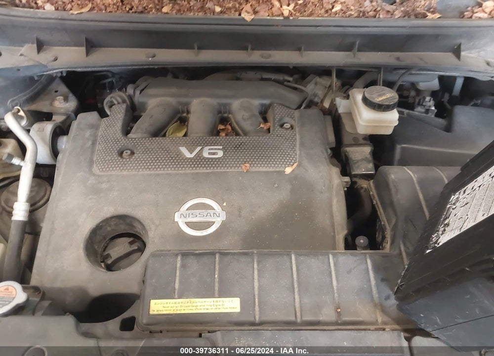 2009 NISSAN MURANO S VIN: JN8AZ18W29W100950
