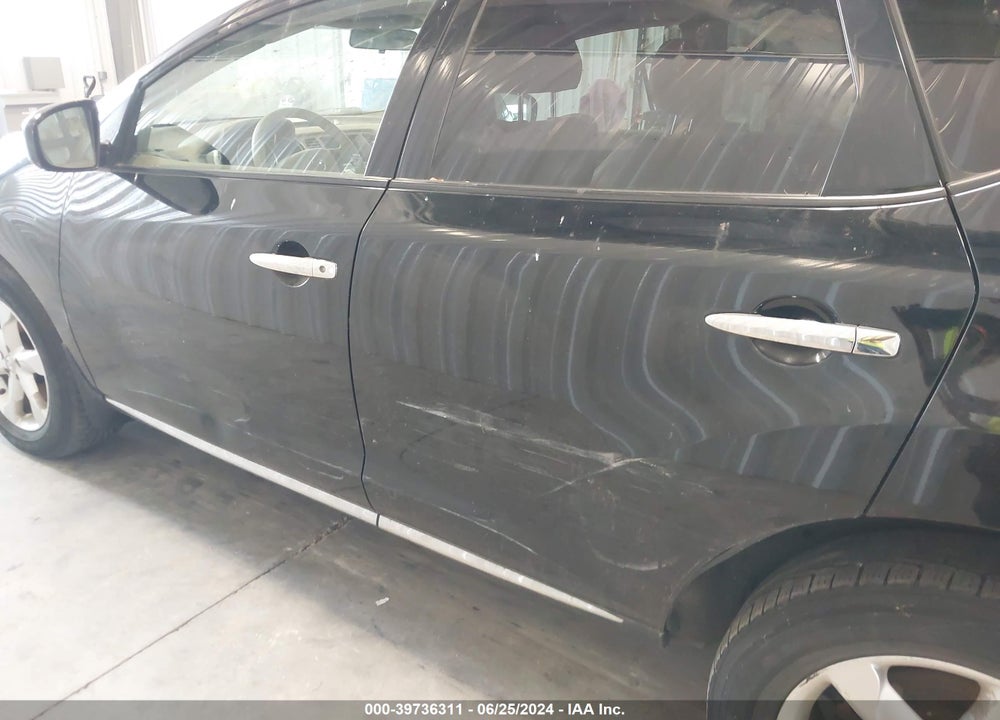 2009 NISSAN MURANO S VIN: JN8AZ18W29W100950