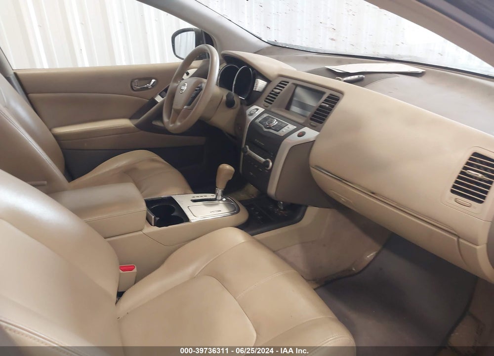 2009 NISSAN MURANO S VIN: JN8AZ18W29W100950