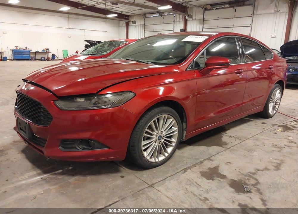 2014 FORD FUSION SE VIN: 3FA6P0HD4ER232742