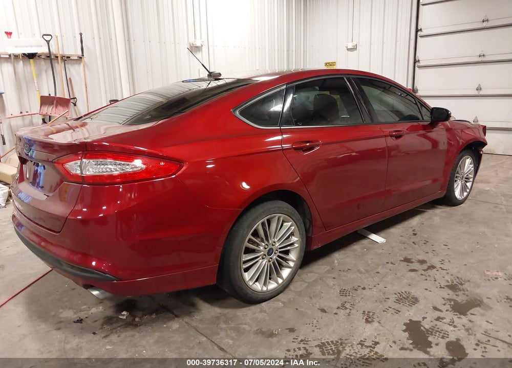 2014 FORD FUSION SE VIN: 3FA6P0HD4ER232742