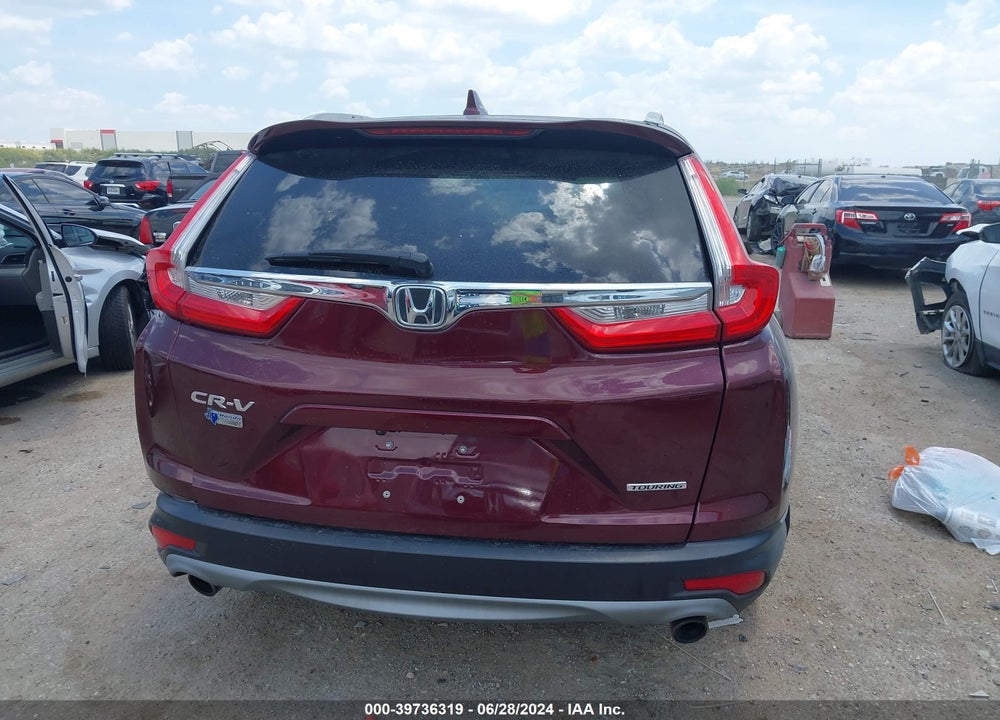 2017 HONDA CR-V TOURING VIN: 5J6RW1H93HL016003