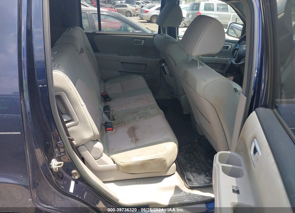 2013 HONDA PILOT EX VIN: 5FNYF4H47DB021788