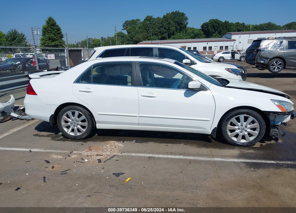 2007 HONDA ACCORD 3.0 EX VIN: 1HGCM66527A061136