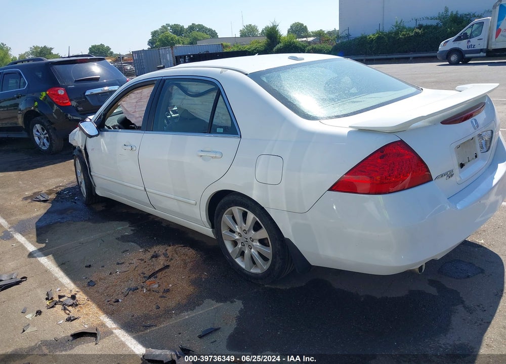 2007 HONDA ACCORD 3.0 EX VIN: 1HGCM66527A061136