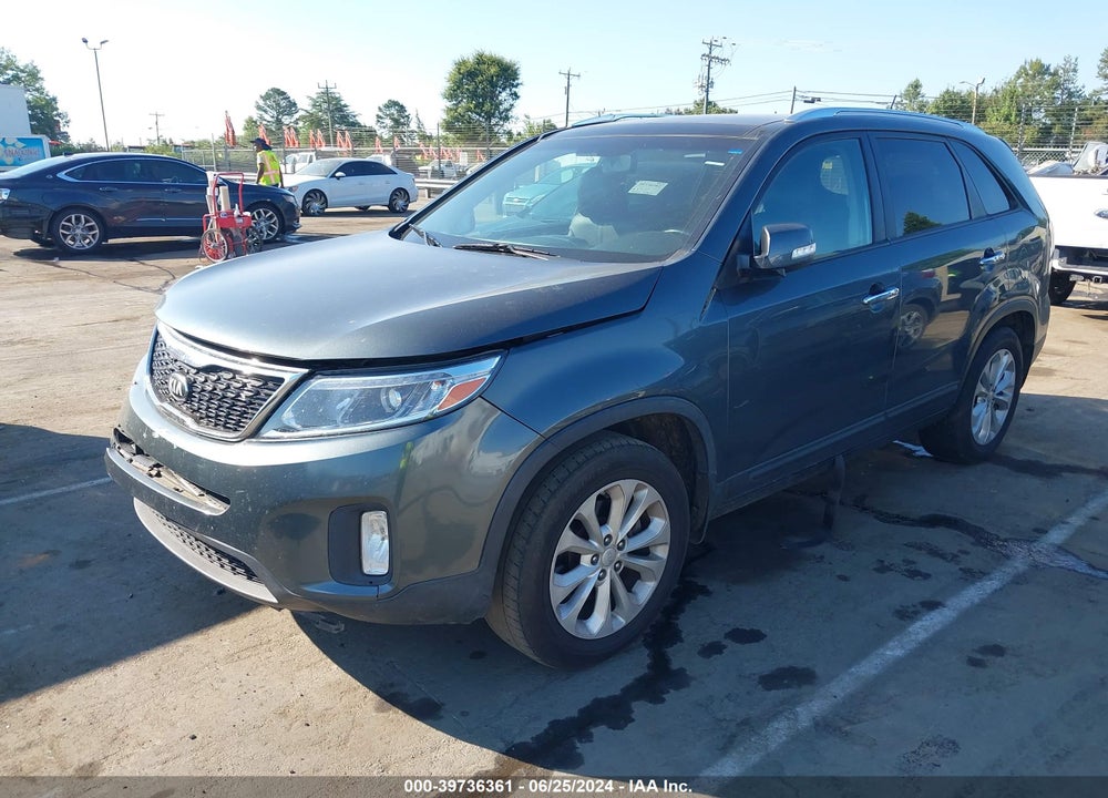 2014 KIA SORENTO EX V6 VIN: 5XYKU4A75EG462894