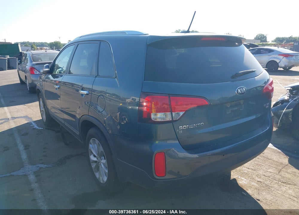 2014 KIA SORENTO EX V6 VIN: 5XYKU4A75EG462894