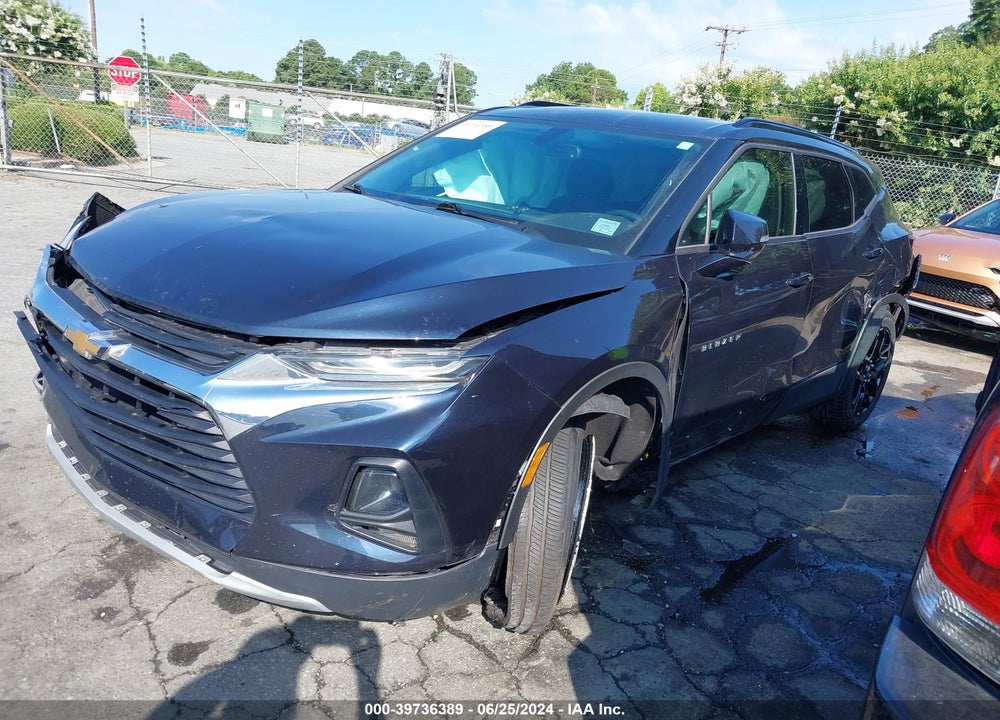 2020 CHEVROLET BLAZER FWD 2LT VIN: 3GNKBCRS4LS705509