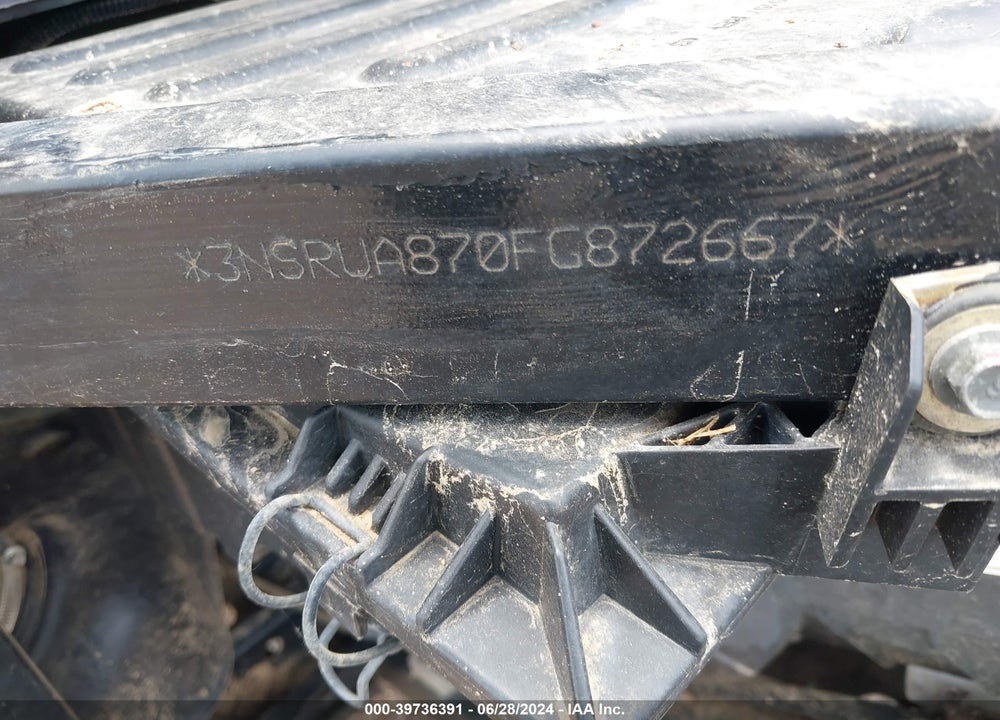 2015 POLARIS RANGER CREW 900 VIN: 3NSRUA870FG872667