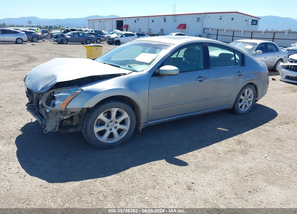 2008 NISSAN MAXIMA 3.5 SL VIN: 1N4BA41E88C813321