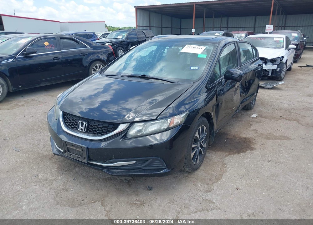 2015 HONDA CIVIC EX VIN: 19XFB2F8XFE025758