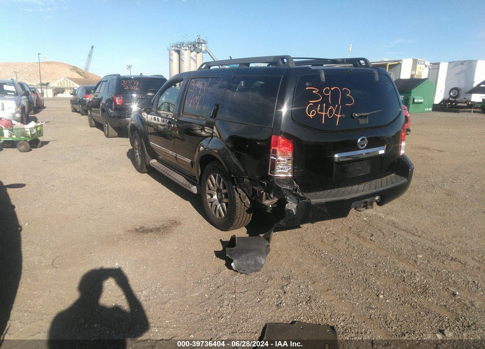 2010 NISSAN PATHFINDER LE VIN: 5N1AR1NB0AC624936