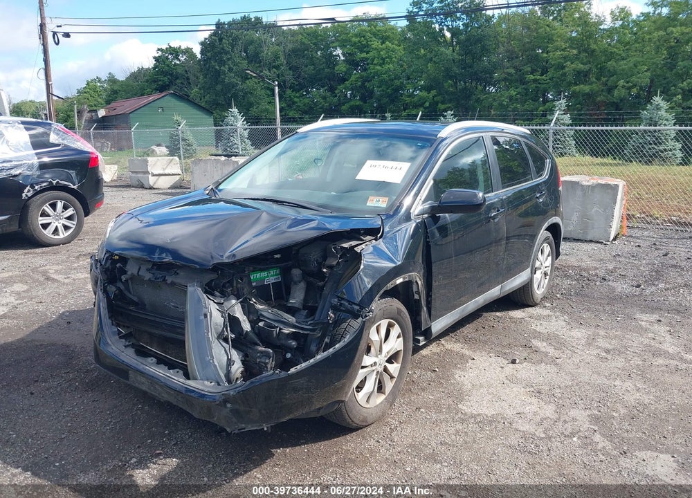 2014 HONDA CR-V EX-L VIN: 2HKRM4H7XEH606372