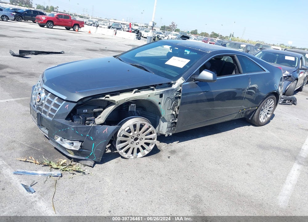 2014 CADILLAC CTS PERFORMANCE VIN: 1G6DC1E37E0191749