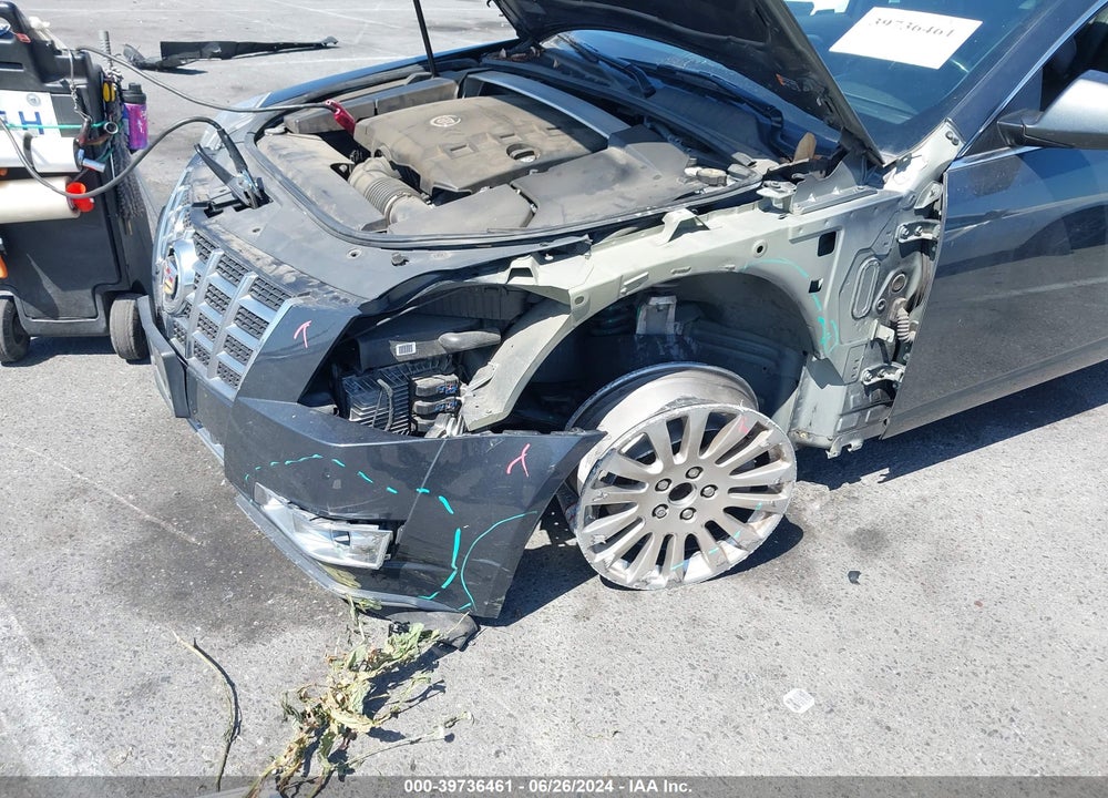 2014 CADILLAC CTS PERFORMANCE VIN: 1G6DC1E37E0191749
