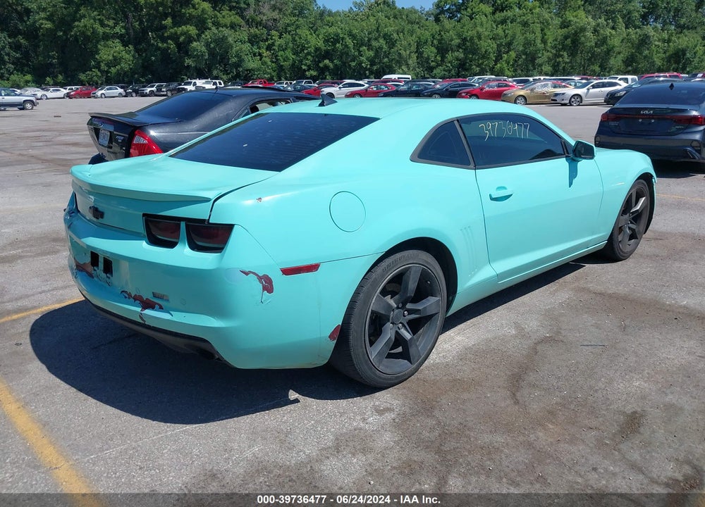 2011 CHEVROLET CAMARO 2LT VIN: 2G1FC1ED6B9141899