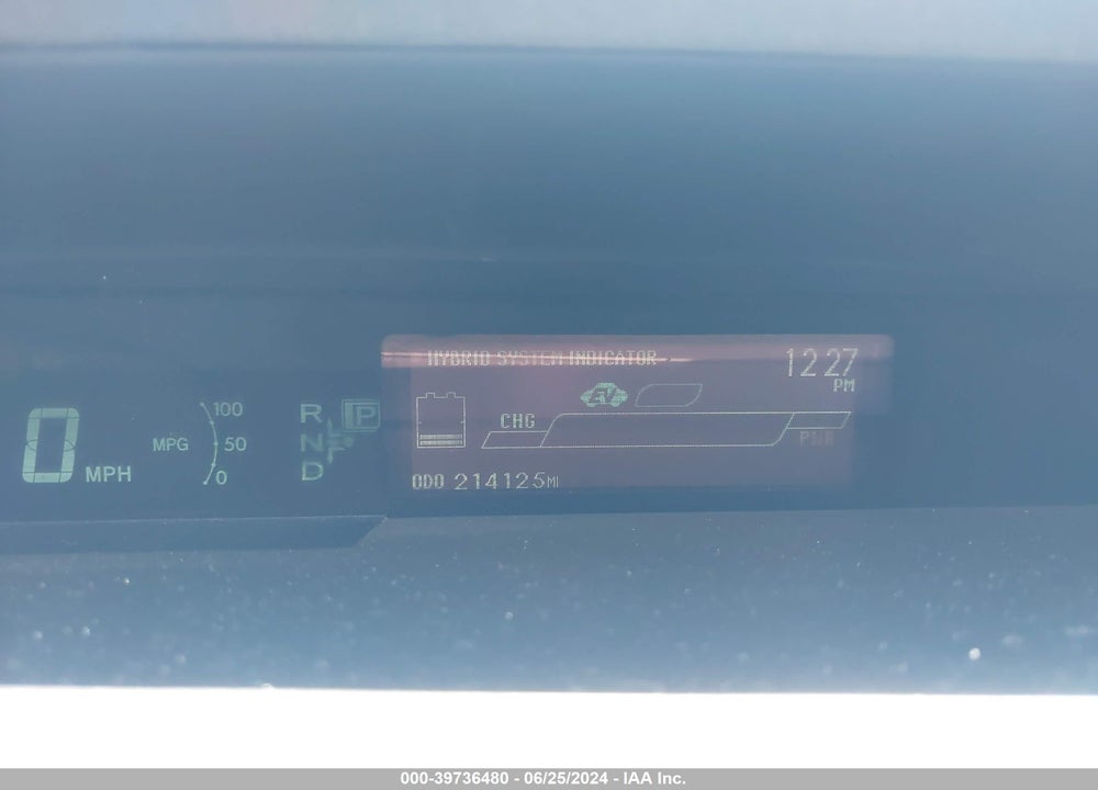 2013 TOYOTA PRIUS TWO VIN: JTDKN3DU2D5675480
