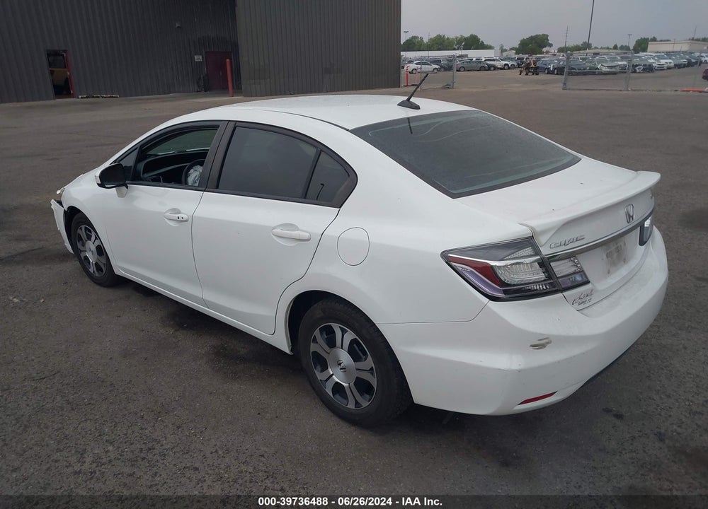 2014 HONDA CIVIC HYBRID VIN: 19XFB4F26EE000958
