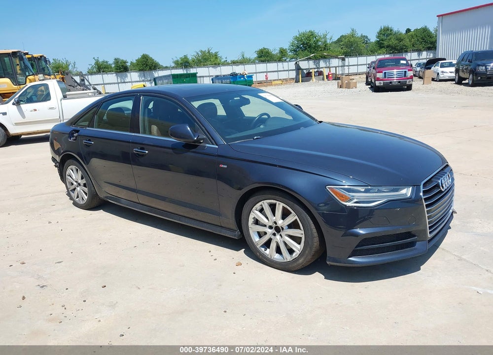 2017 AUDI A6 2.0T PREMIUM VIN: WAUC8AFC6HN054900