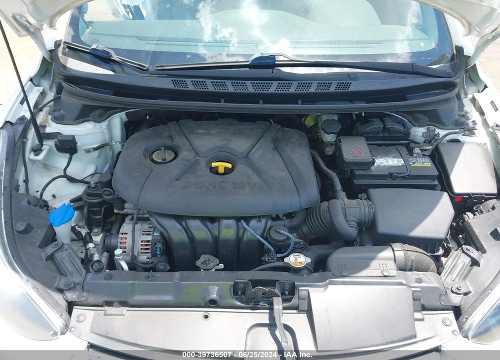 2014 HYUNDAI ELANTRA SE VIN: 5NPDH4AE9EH483154