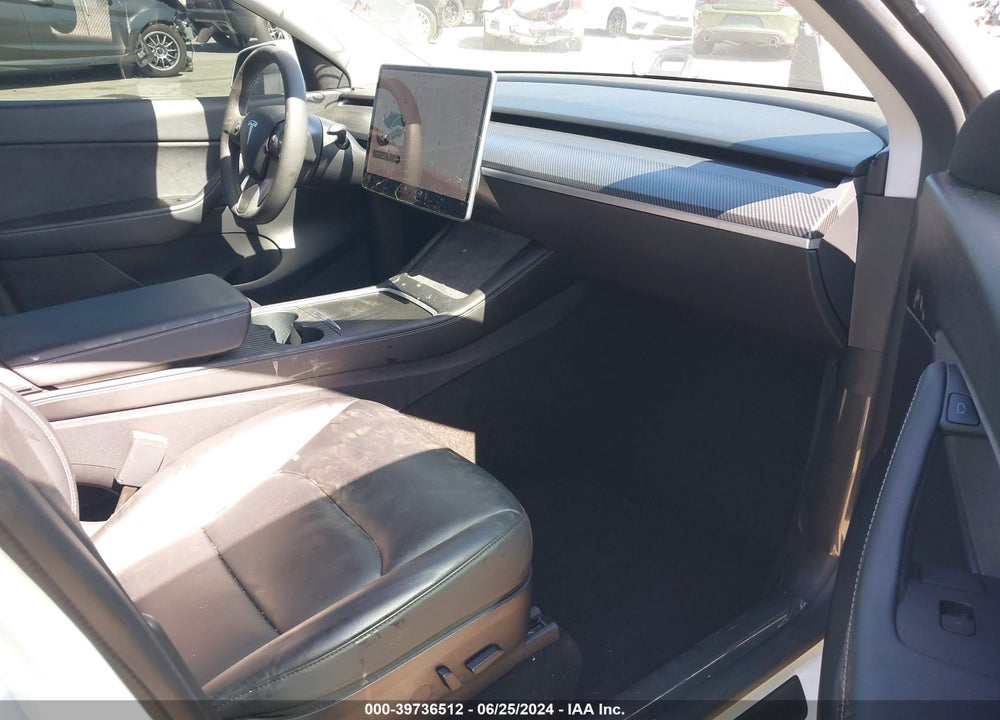 2021 TESLA MODEL Y LONG RANGE DUAL MOTOR ALL-WHEEL DRIVE VIN: 5YJYGDEEXMF233059