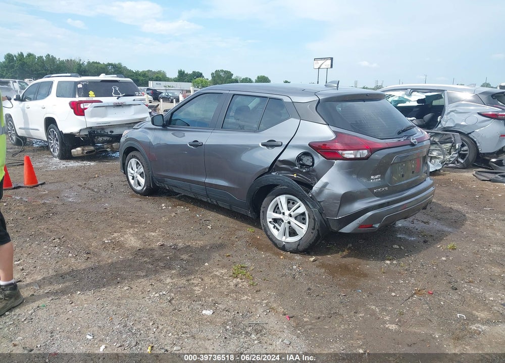 2023 NISSAN KICKS S XTRONIC CVT VIN: 3N1CP5BV9PL538579