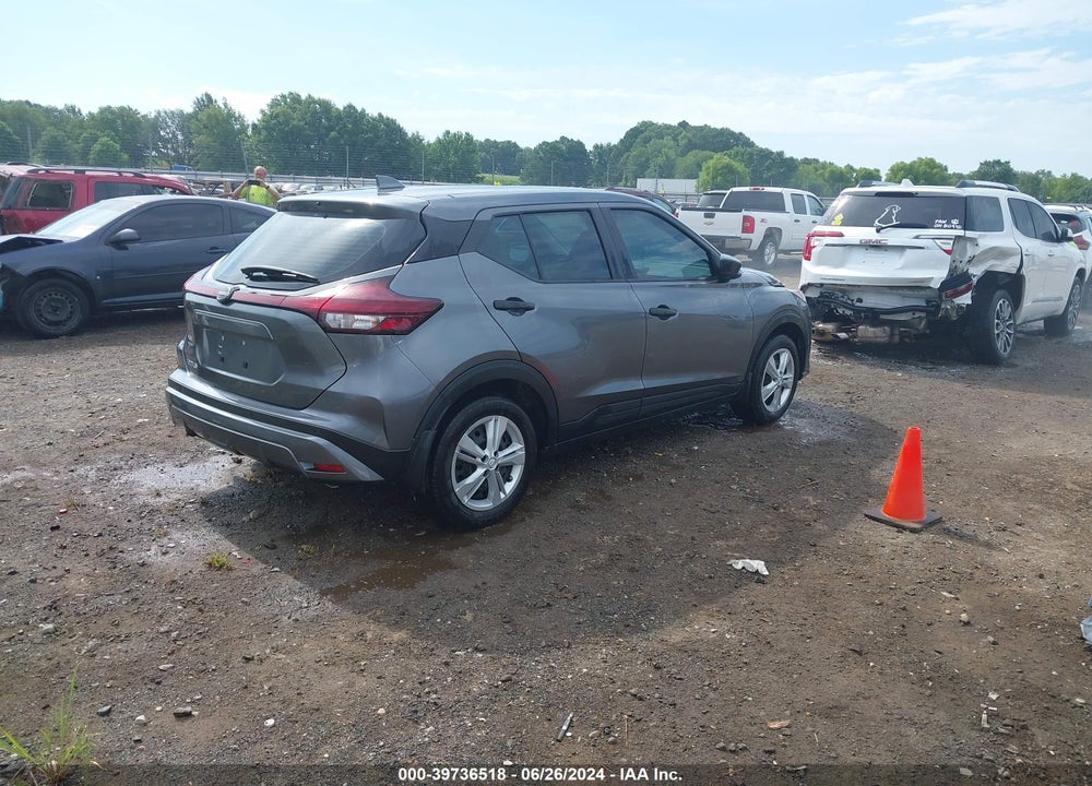 2023 NISSAN KICKS S XTRONIC CVT VIN: 3N1CP5BV9PL538579