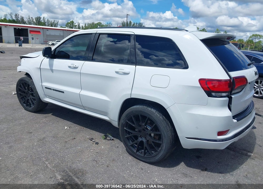 2019 JEEP GRAND CHEROKEE HIGH ALTITUDE 4X2 VIN: 1C4RJECG2KC544141