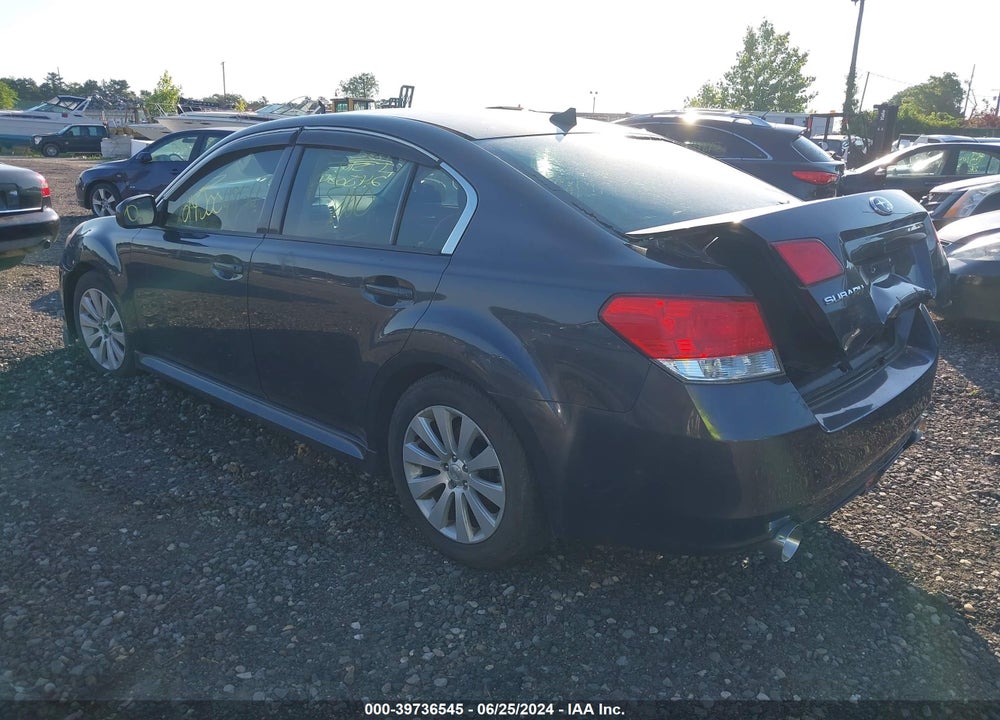 2011 SUBARU LEGACY 2.5I LIMITED VIN: 4S3BMBK63B3229185